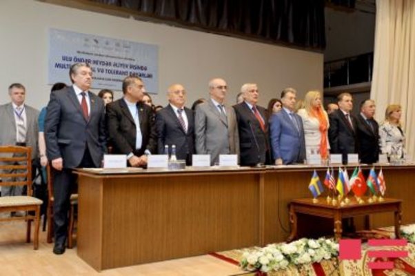 BSU-da Heydər Əliyevə həsr olunmuş konfransın açılış mərasimi keçirilib