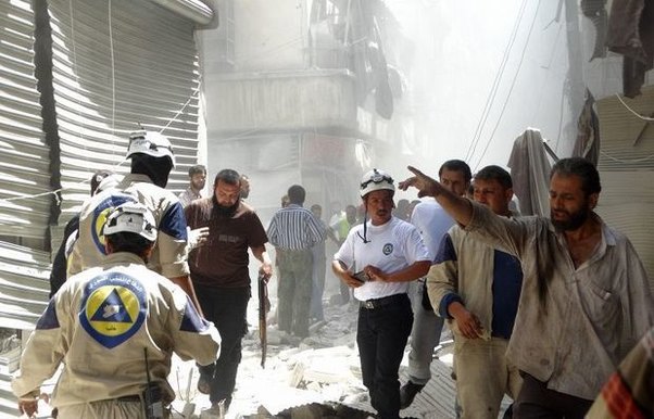 Hələbdə Rusiyanın baş konsulluğu minaatanlardan atəşə tutuldu