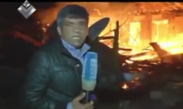 Cəbhədəki son gecədən dəhşətli görüntülər