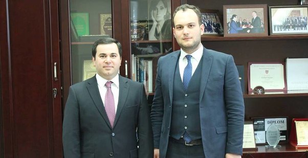 Fərhad Hacıyev İstanbul Böyükşəhər Bələdiyyəsinin Gənclər Məclisinin başçısı ilə görüşdü