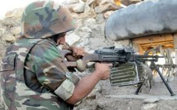 Ermənilər mövqelərimizi atəşə tutublar