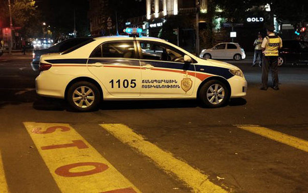 İrəvanda avtobus partlayıb