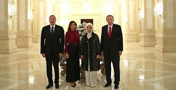 Prezidentlərlə xanımları Zaqulbada