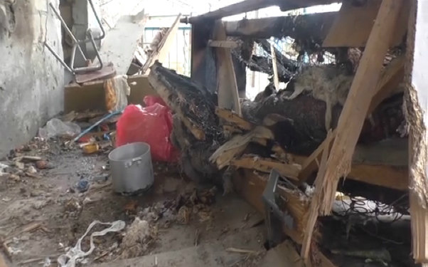 Ağdamda ermənilərin dağıtdığı evlərin bərpasına başlandı