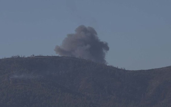 Suriyada hərbi təyyarə qəzaya düşüb