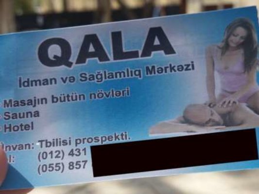 Bakının mərkəzində vətəndaşlara intim təklif