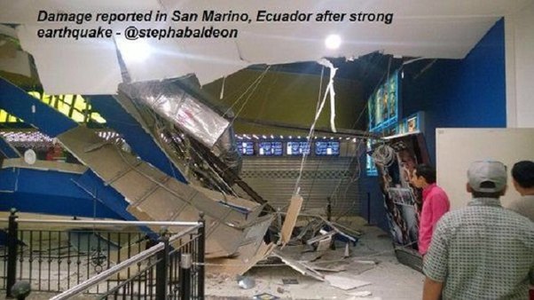 Ekvadorda güclü zəlzələ