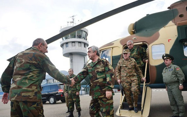 Sarkisyanın Qarabağ səfərində