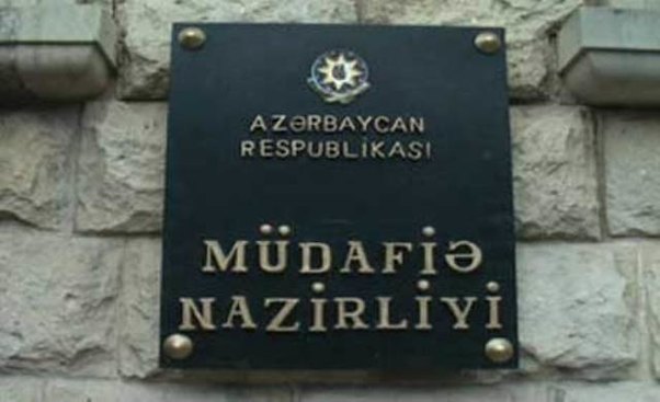 Müdafiə Nazirliyi təsdiqlədi