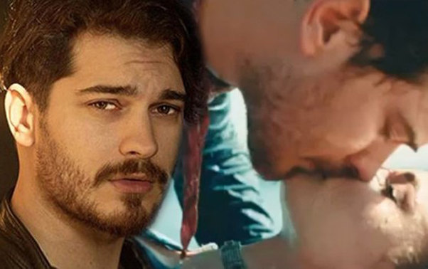 Aktyor modellə öpüşdü