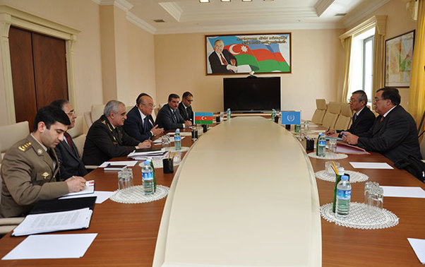 Kəmaləddin Heydərov AEBA nümayəndəsi ilə