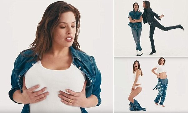 Məşhur modellər cins firması üçün oynadılar