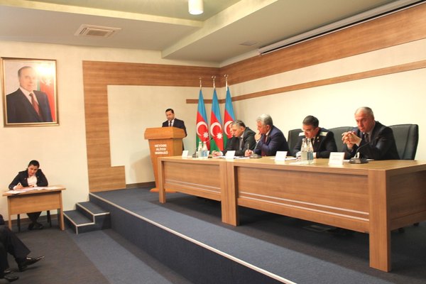 Biləsuvarda hesabat yığıncağı keçirildi