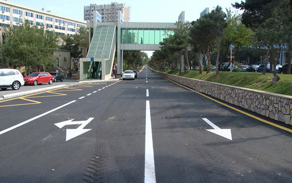 Bu prospektdəki hərəkətdə dəyişikliklər edilib