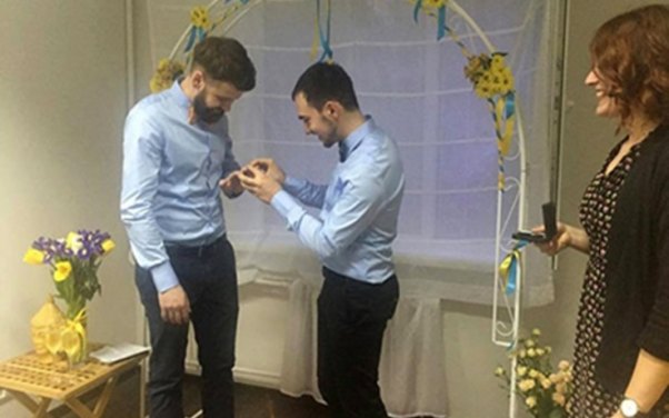 Bu ölkədə ilk dəfə geylərin toy mərasimi keçirilib