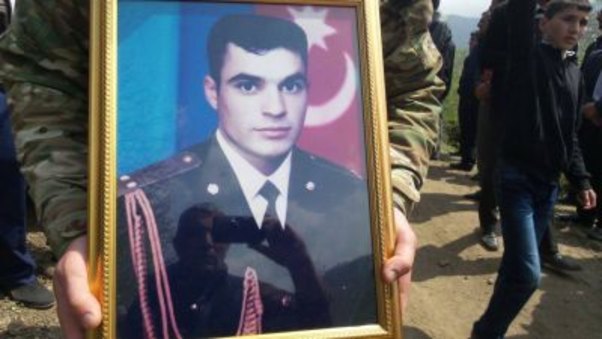 Şəhid gizirimiz Astarada torpağa tapşırılıb - Vətən sağ olsun!