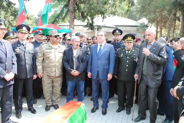 Mingəçevir izdihamla daha bir şəhidini torpağa tapşırdı