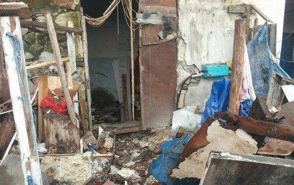 Şəmkirdə partlayış olub