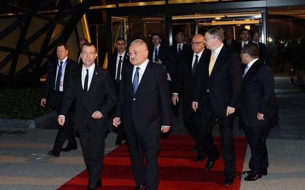 Medvedevin Azərbaycana səfəri başa çatdı