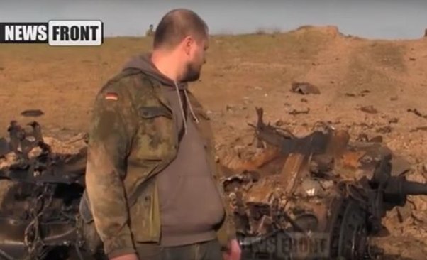 Erməni tankının izi belə qalmadı -