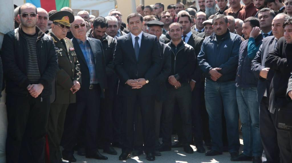 Binəqədidə şəhid Bağırov Emin İmran oğlunun dəfn mərasimi keçirildi