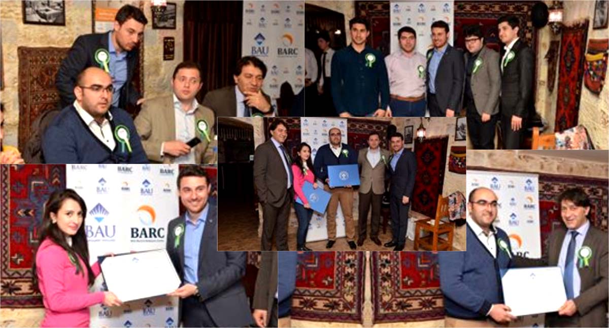 Türkiyənin Bahçeşehir Universitetinin tələbələri Bakıda bir araya gəldilər