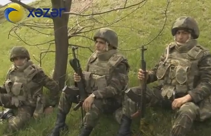 `Erməni bayrağını yandırıb, şanlı bayrağımızı asdıq`