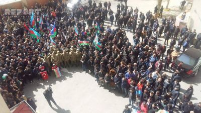 Şəhid polkovnikimizlə vida mərasimi