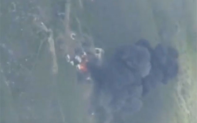 Ermənilərin qərargahı belə dağıdıldı