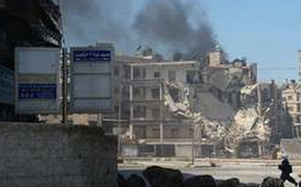 Terrorçular Hələb şəhərini atəşə tutublar