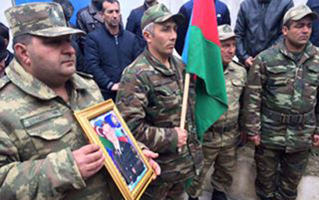 Şəhid olan MAXE torpağa tapşırıldı