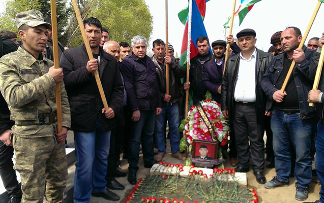 Şəhidimiz izdihamla dəfn olundu