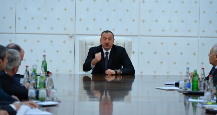 Azərbaycan prezidenti yanında Təhlükəsizlik Şurasının iclası çağırılıb