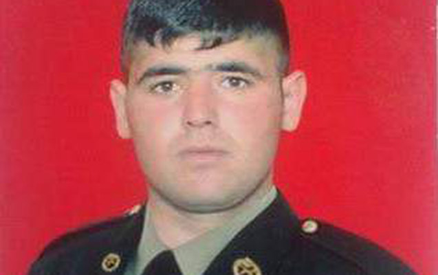Şəhid əsgərin son statusu:
