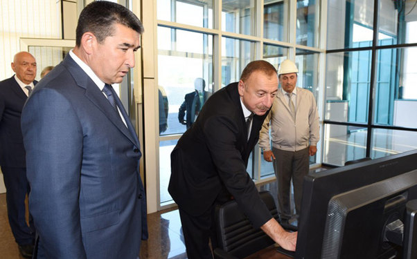 İlham Əliyev İsmayıllıdadır