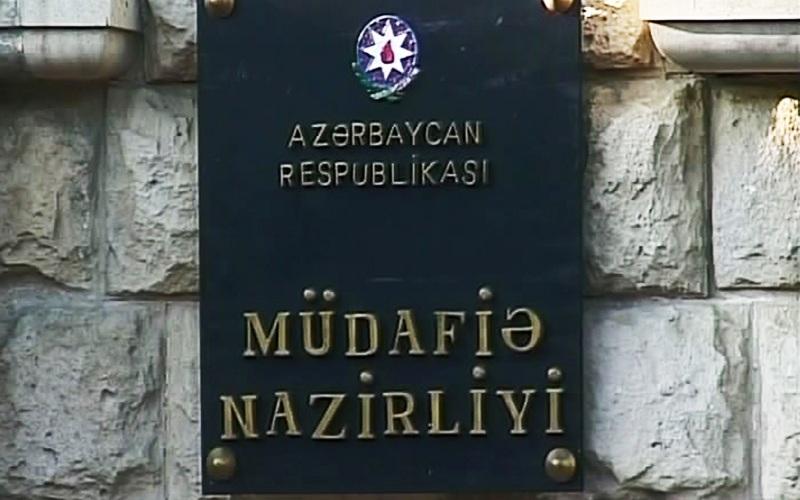 Müdafiə Nazirliyindən cəbhədəki vəziyyətlə bağlı