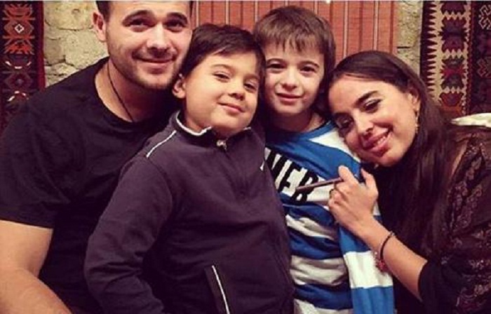 Emin Leyla Əliyeva ilə birlikdə