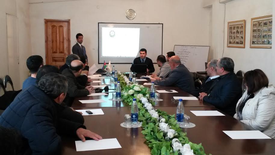 Şura QHT-lərə yeni proqramla bağlı məlumatlandırma təlimi təşkil edib