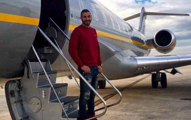 Ulduz futbolçu özünə təyyarə aldı