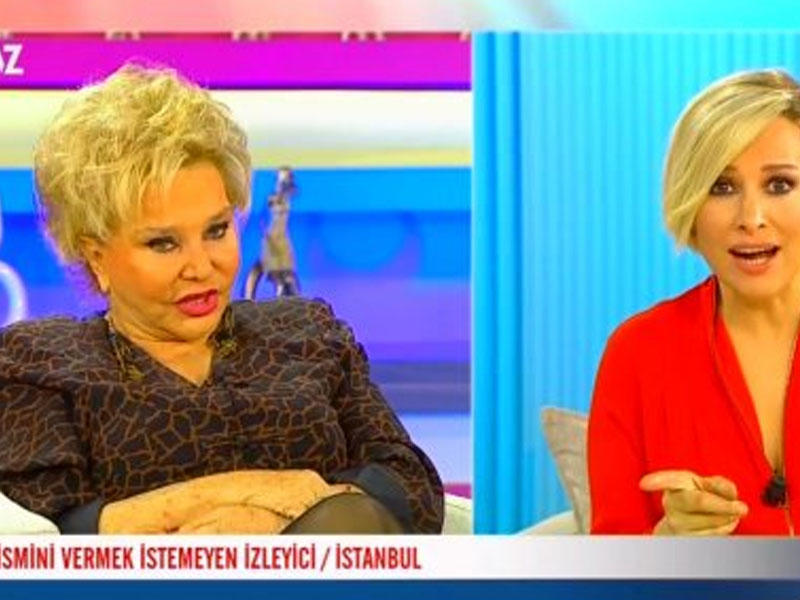 Canlı yayımda biabırçı etiraf