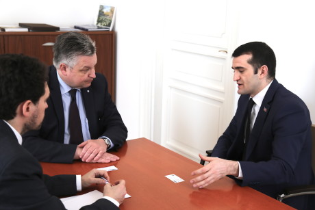 Əhməd Şahidov ATƏT DTİHB rəhbəri Michael Georg Link ilə görüşüb