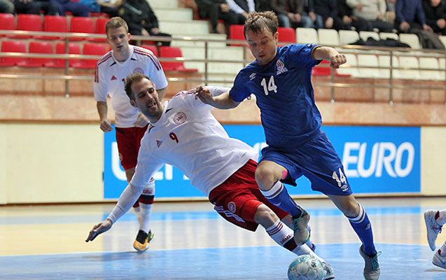 Azərbaycan yığması Hollandiya komandasına qarşı