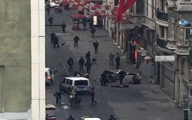 İstanbulda terror: Ölənlər var