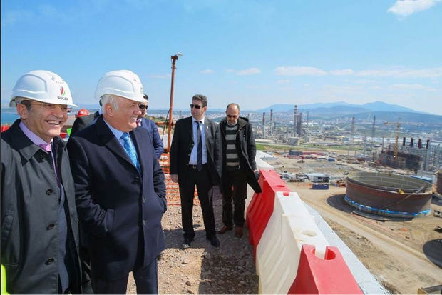 Türkiyənin iqtisadiyyat naziri “Petkim”də olub