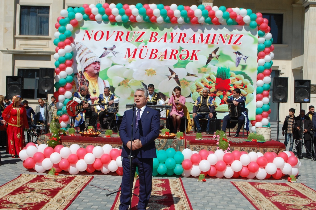 Biləsuvarda Novruz bayramına həsr olunmuş bayram şənlikləri keçirildi