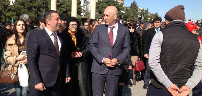 Bakının Nizami rayonunda Novruz şənliyi təşkil olunub