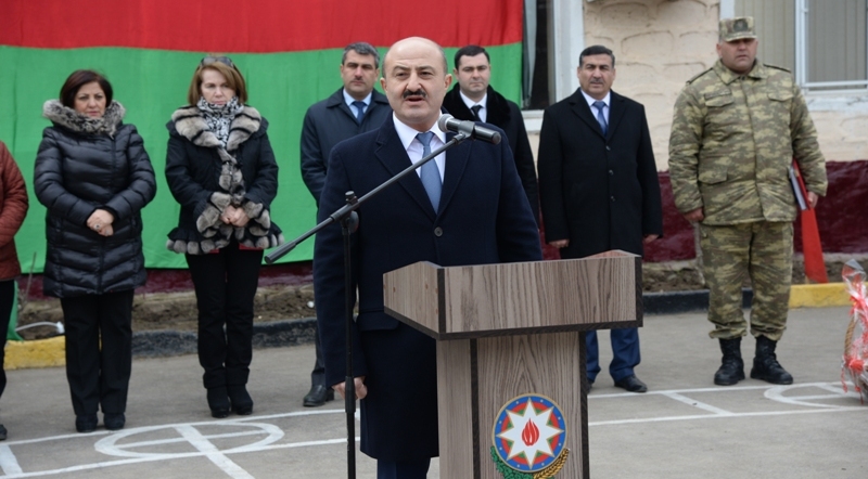 Nəsimi rayon ictimaiyyəti cəbhə bölgəsində xidmət edən əsgərlərlə Novruz bayramını qeyd etdilər