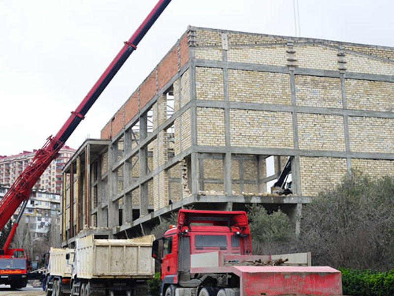 Keçmiş MTN generalının həngamə obyekti sökülür