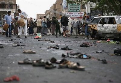 Hava zərbələri davam edir