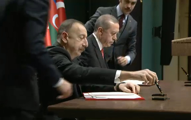 Prezidentlərin birgə mətbuat konfransı başladı - Canlı yayım